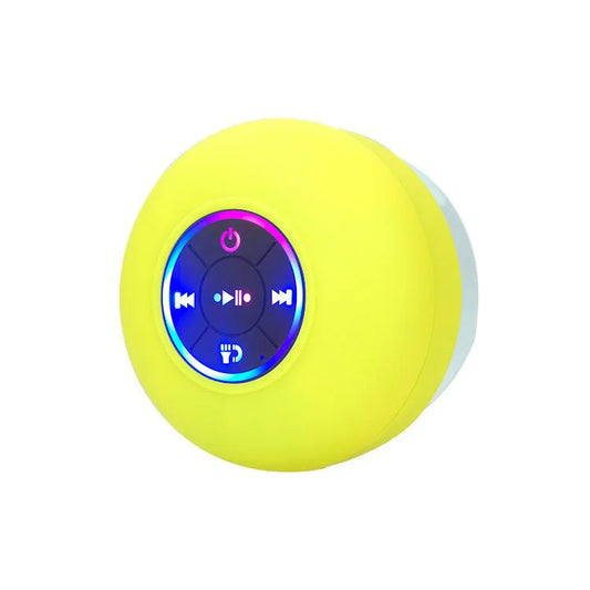 IPX4 Waterproof Bluetooth Shower Speaker with Suction Cup &