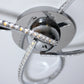 Irie Dimmable 3 Lights LED Ceiling Light - Chrome - Home &
