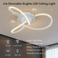 Irie Dimmable 3 Lights LED Ceiling Light - White - Home &
