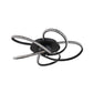 Irie Dimmable 5 Lights LED Ceiling Light - Black - Home &