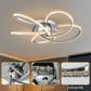 Irie Dimmable 5 Lights LED Ceiling Light - Chrome - Home &
