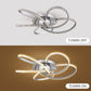 Irie Dimmable 5 Lights LED Ceiling Light - Chrome - Home &