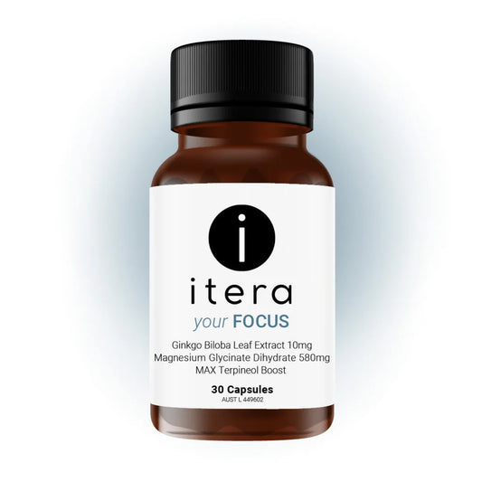 Itera Health your FOCUS - 30 Capsules - Health & Beauty >