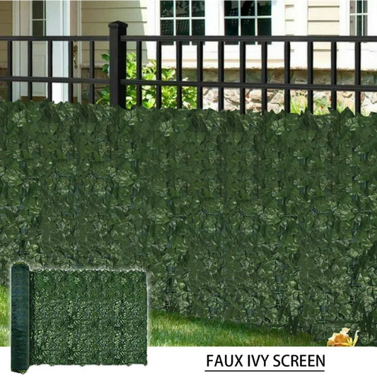 Ivy Leaf Hedging & Privacy Screen (shade cloth backing) 3m