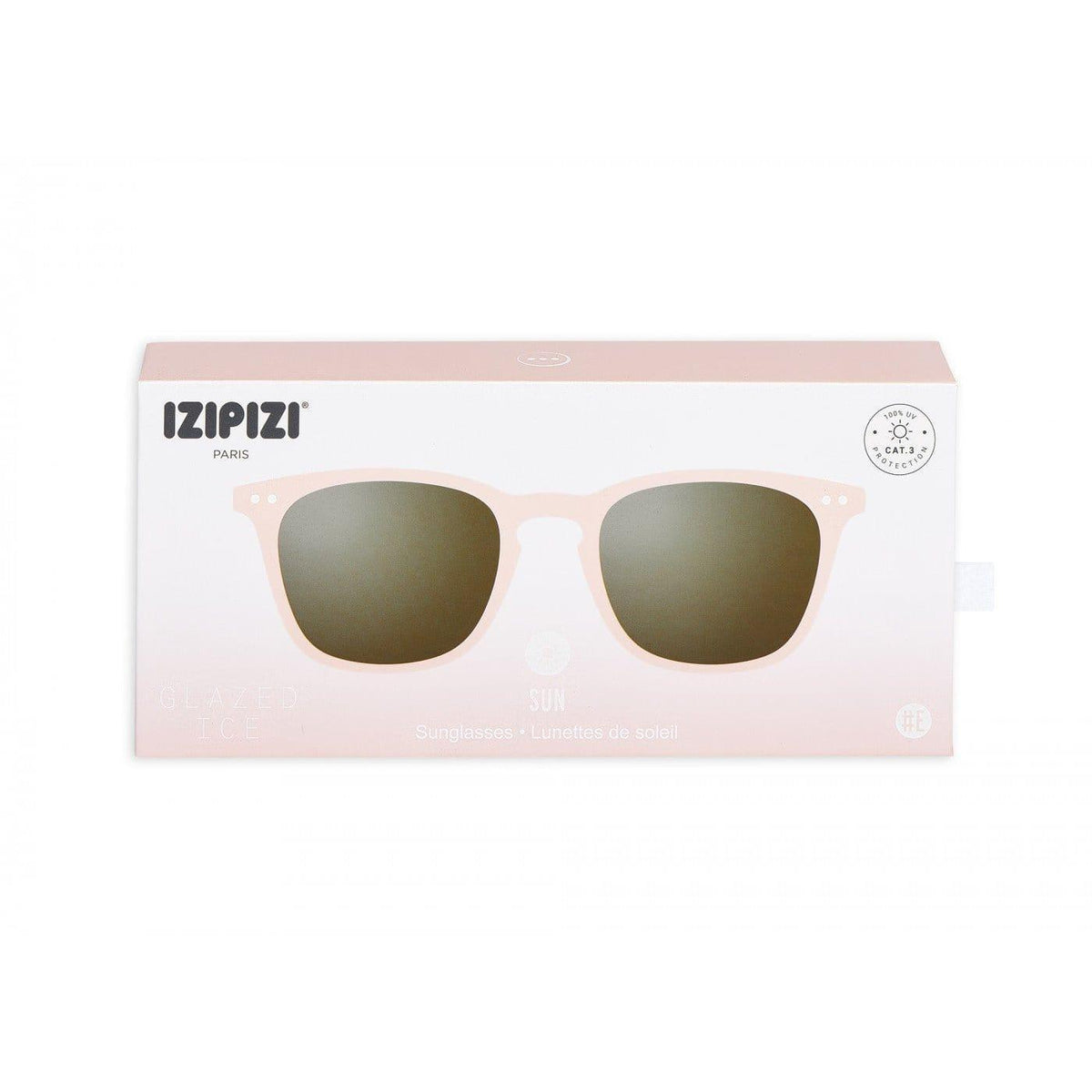 IZIPIZI kids sunglasses Junior Collection E - For 5-10 YEARS Red