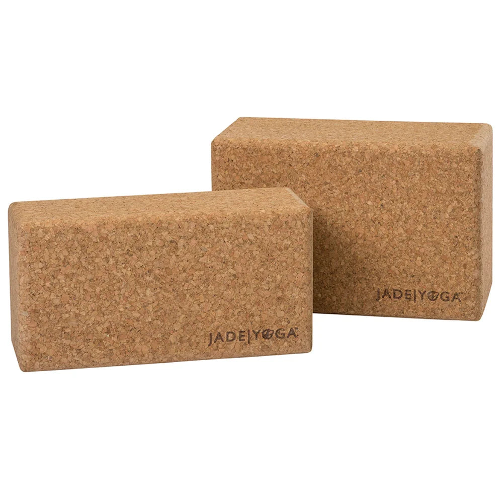 Jade Yoga Cork Yoga Block - Large - Sports & Fitness >