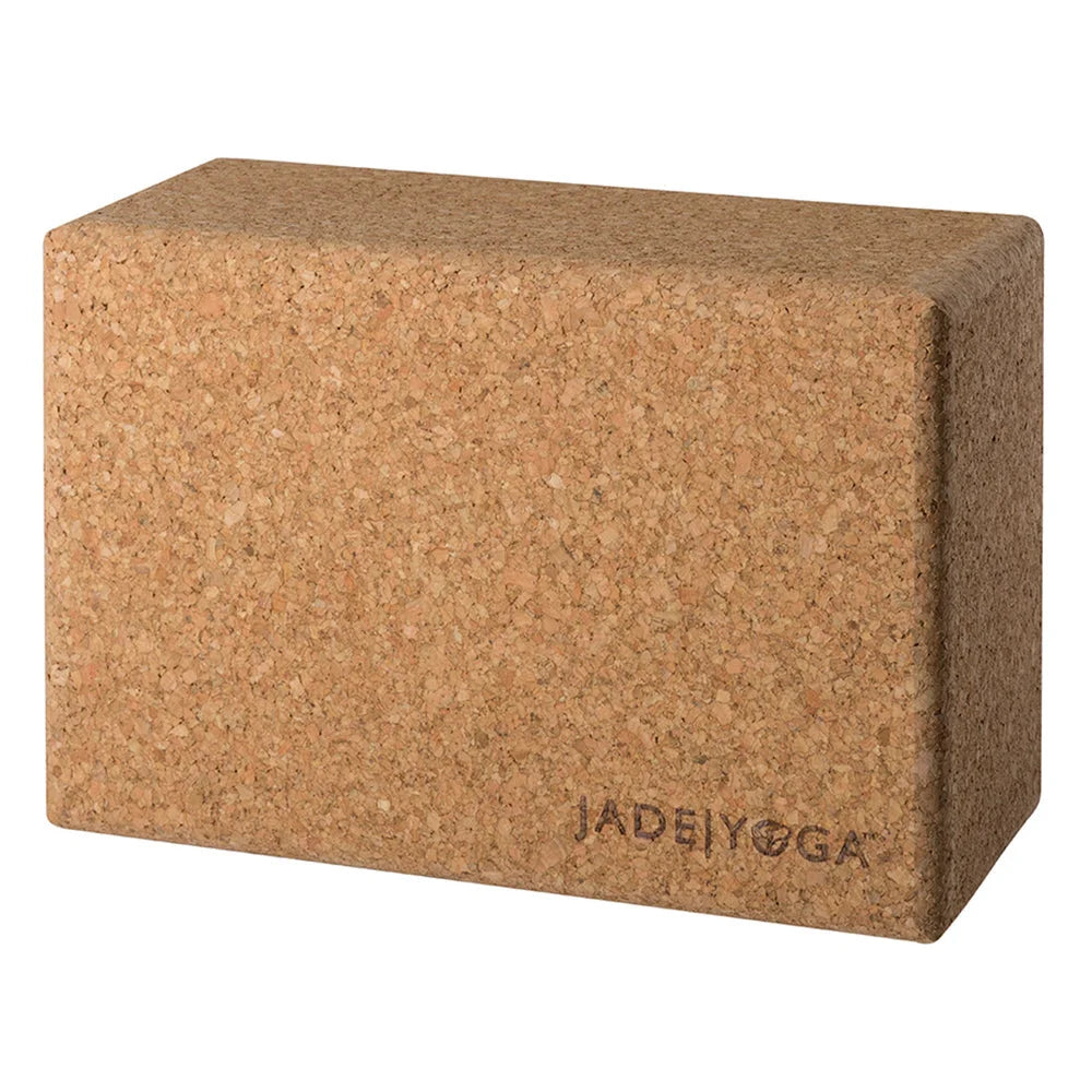 Jade Yoga Cork Yoga Block - Large - Sports & Fitness >