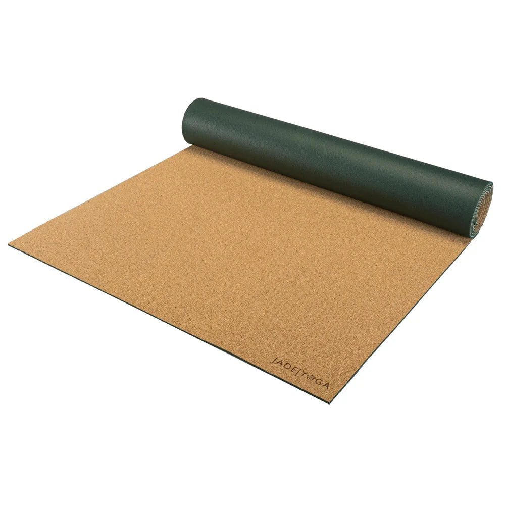 Jade Yoga Cork Mat sports fitness exercise gym pilates