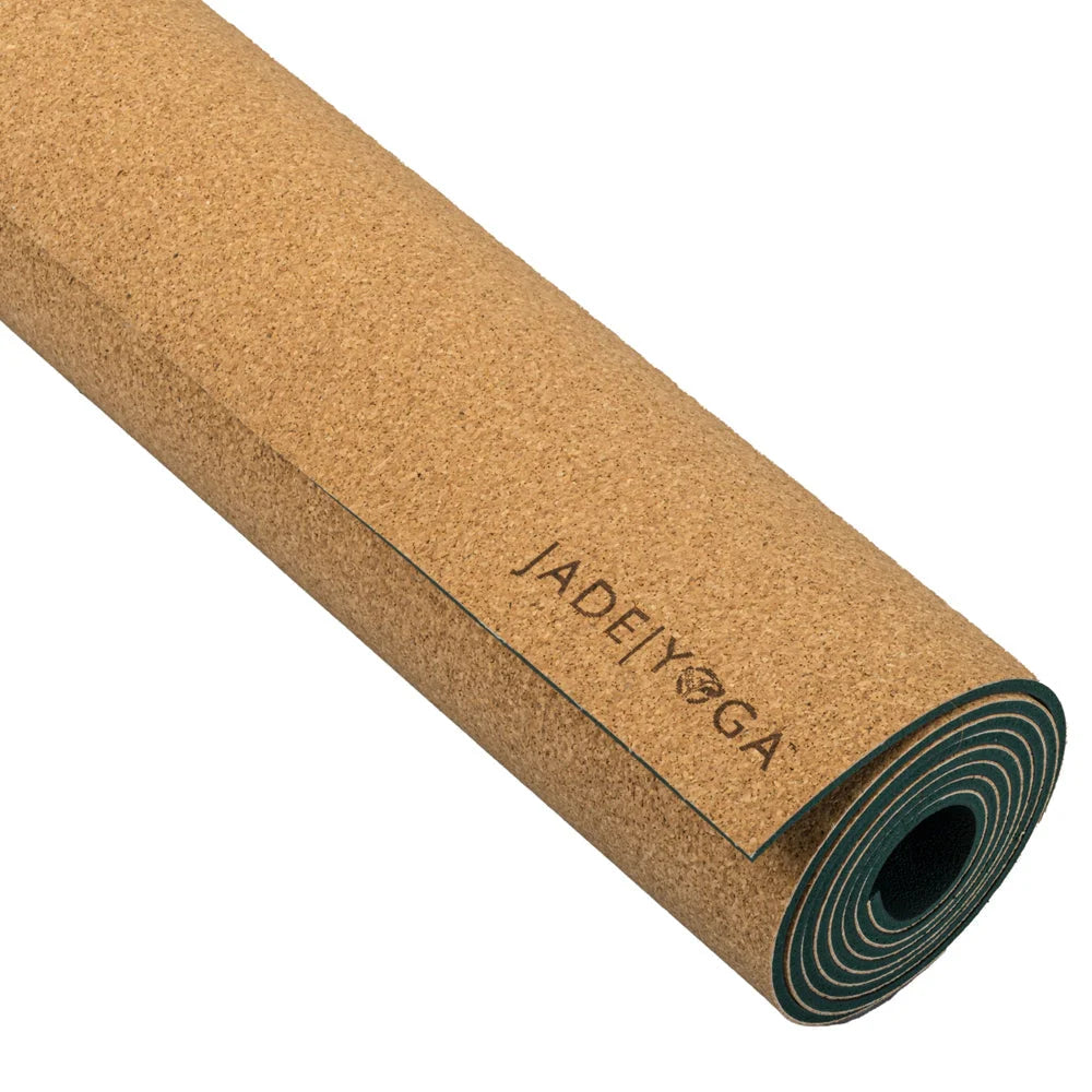 Jade Yoga Cork Mat sports fitness