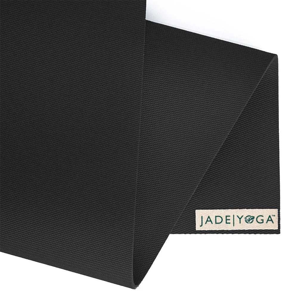 Jade Yoga XL Harmony Mat Black - Sports & Fitness