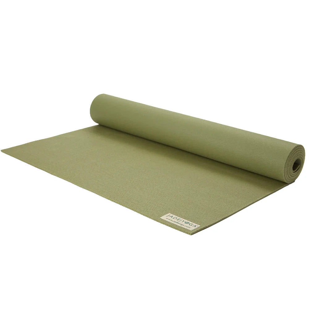 Jade Yoga XL Harmony Mat Olive - Sports & Fitness