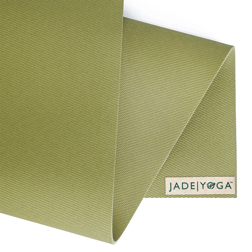 Jade Yoga XL Harmony Mat Olive - Sports & Fitness