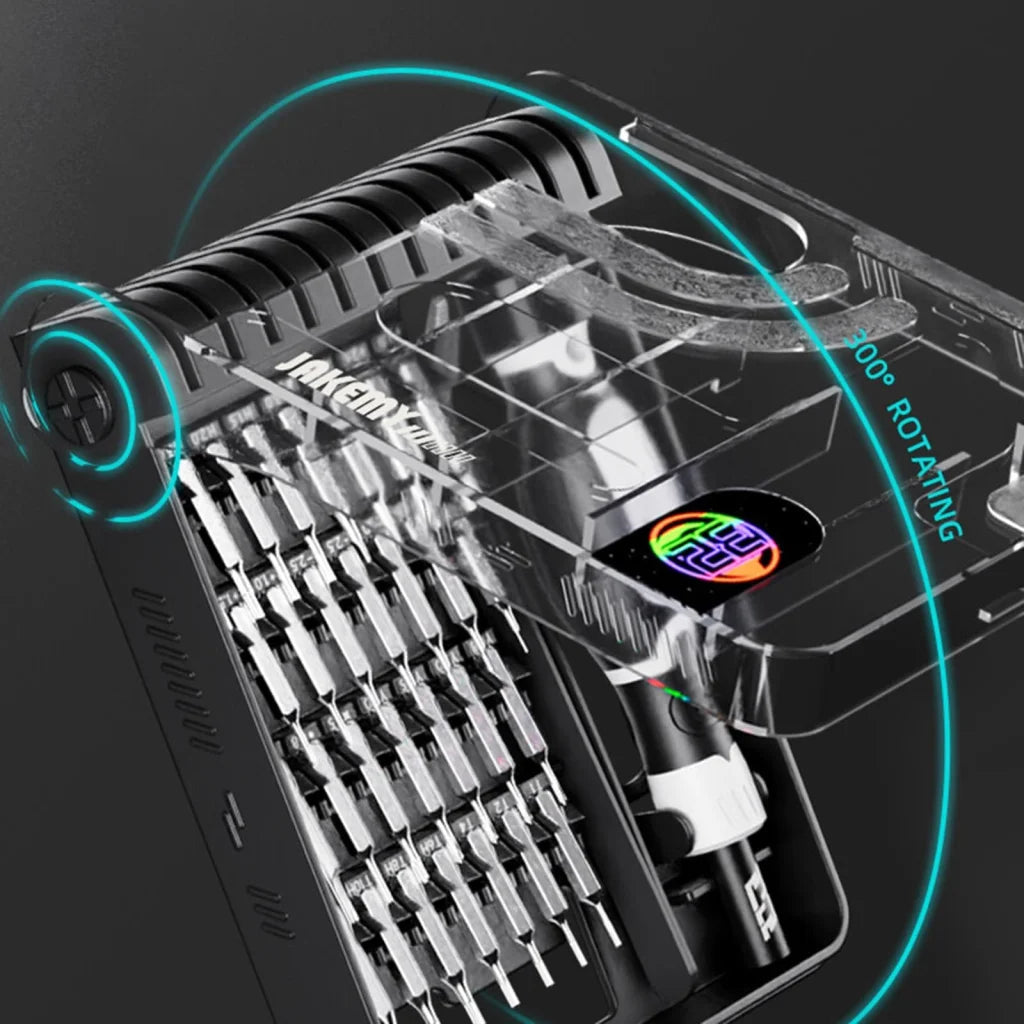 Jakemy Precision Screwdriver Set With Tweezers - 32 Pieces-1915198344918077444