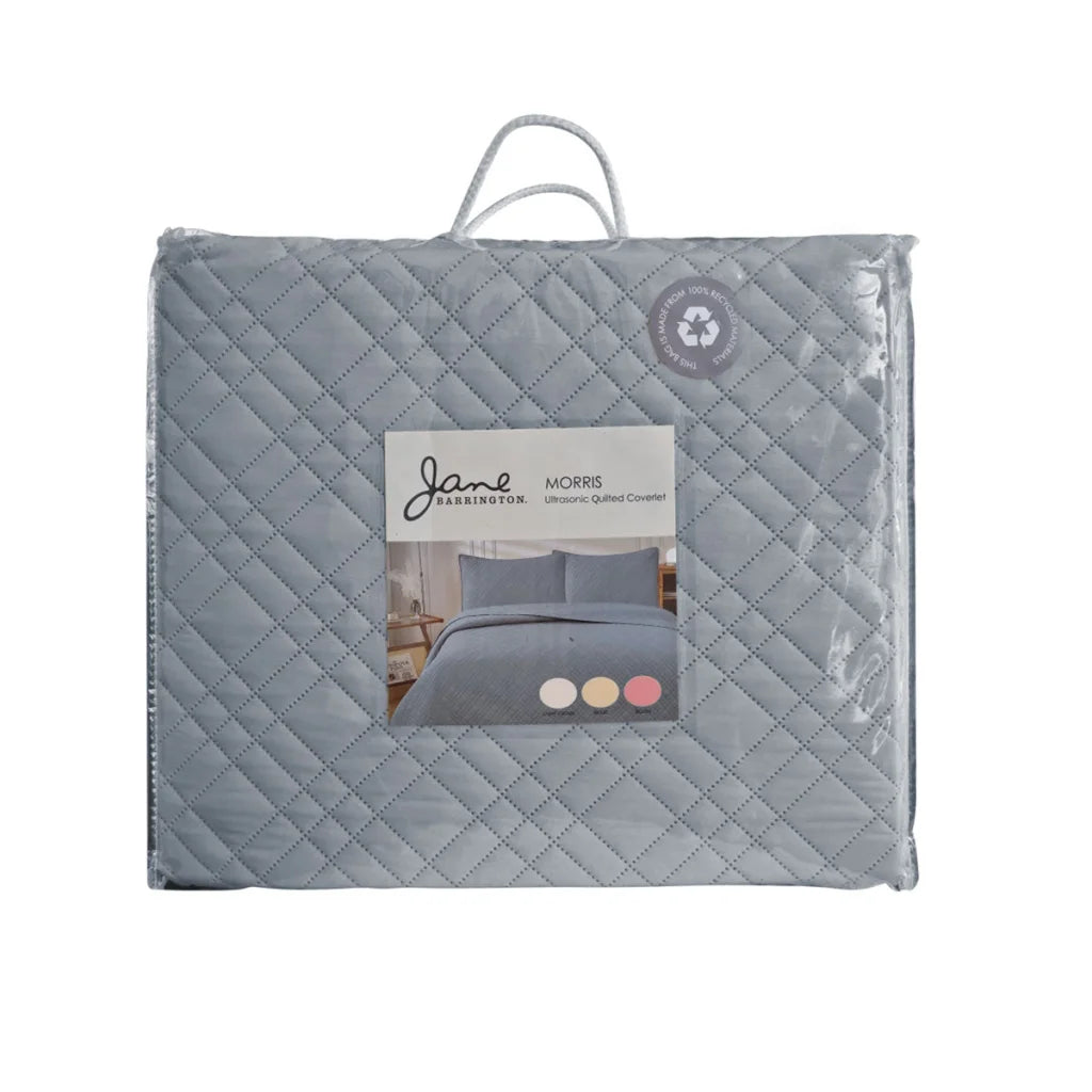 Jane Barrington Morris Dark Grey Ultrasonic Embossed