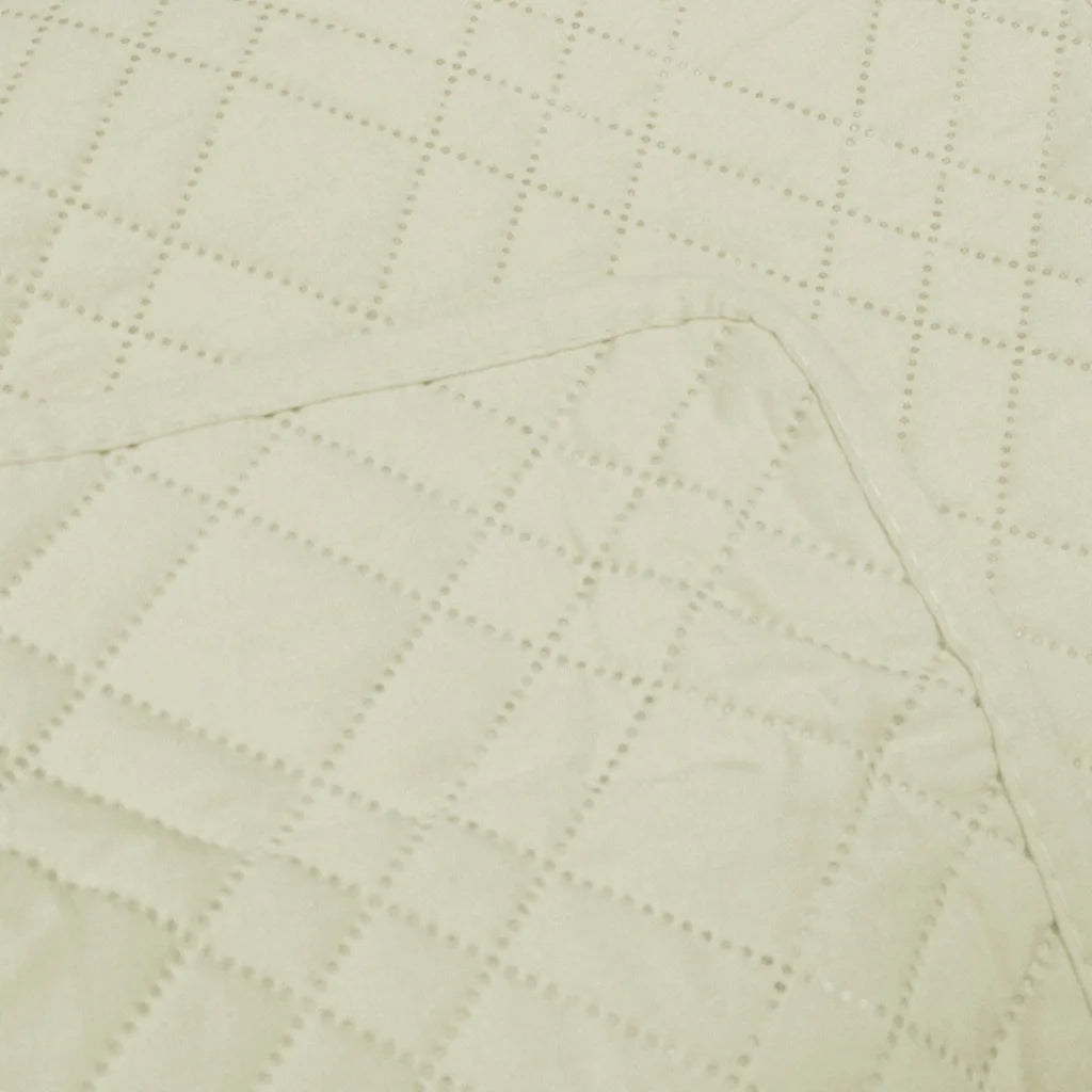 Jane Barrington Morris Light Cream Ultrasonic Embossed