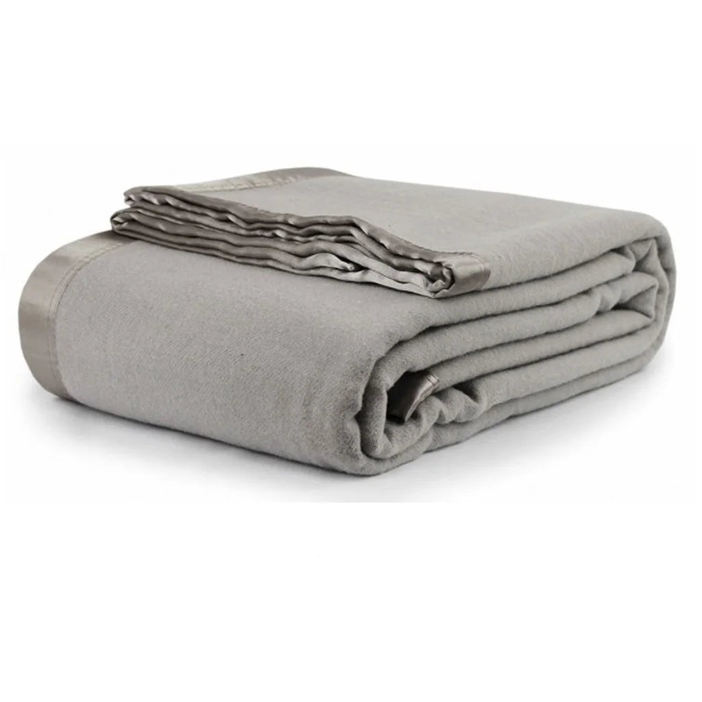 Jason 400GSM Australian Washable Wool Blanket Platinum