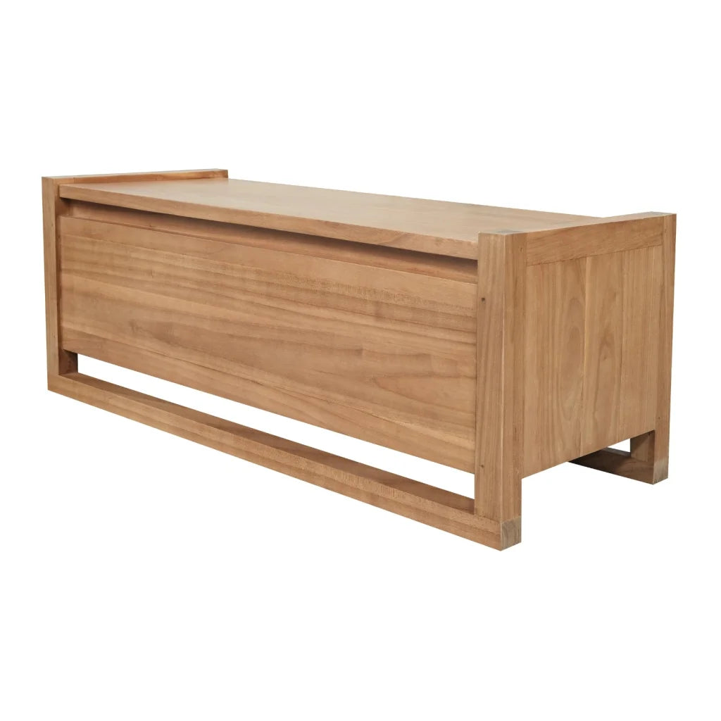 Jasper Blanket Box/Storage Bench (Natural) - Furniture >