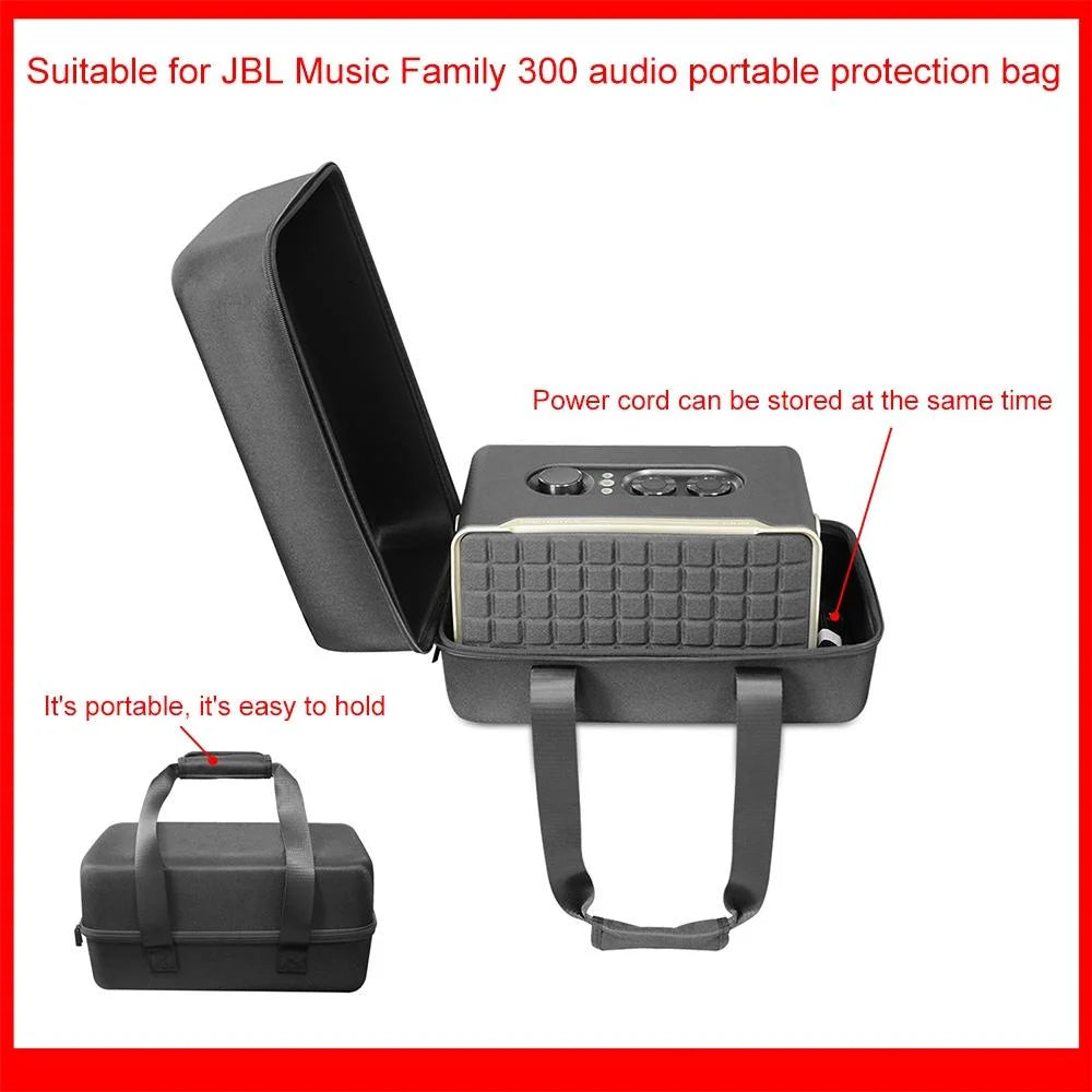 Jbl Authentics 300 Portable Speaker Bag - Hard Shell