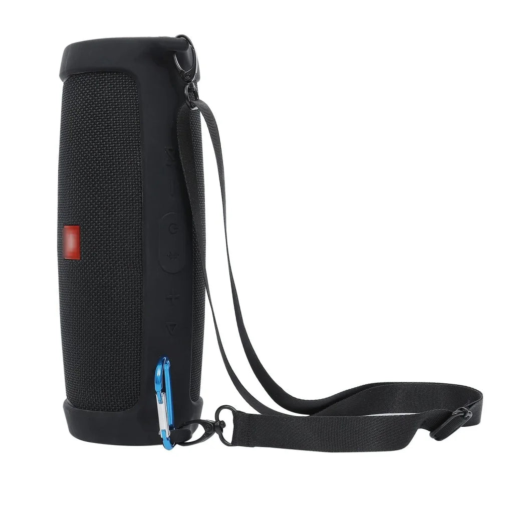 Jbl Charge 4 Speaker Cover with Strap & Carabiner
