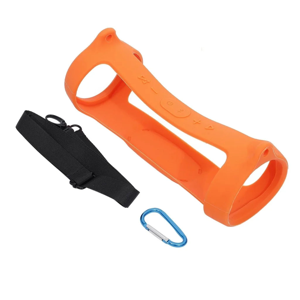 Jbl Charge 4 Speaker Cover with Strap & Carabiner