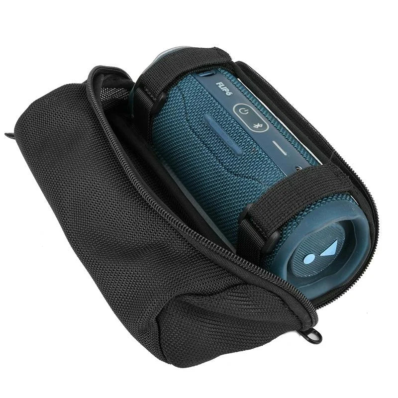 Jbl Flip Speaker Bike Bag - Outdoor Audio Messenger Black