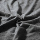 Jersey Cotton Quilt Cover Set 100% - Black Marble - Super