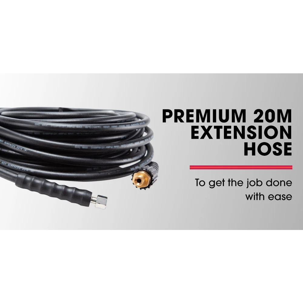 Jet-USA 20M Petrol Pressure Washer Hose Extension