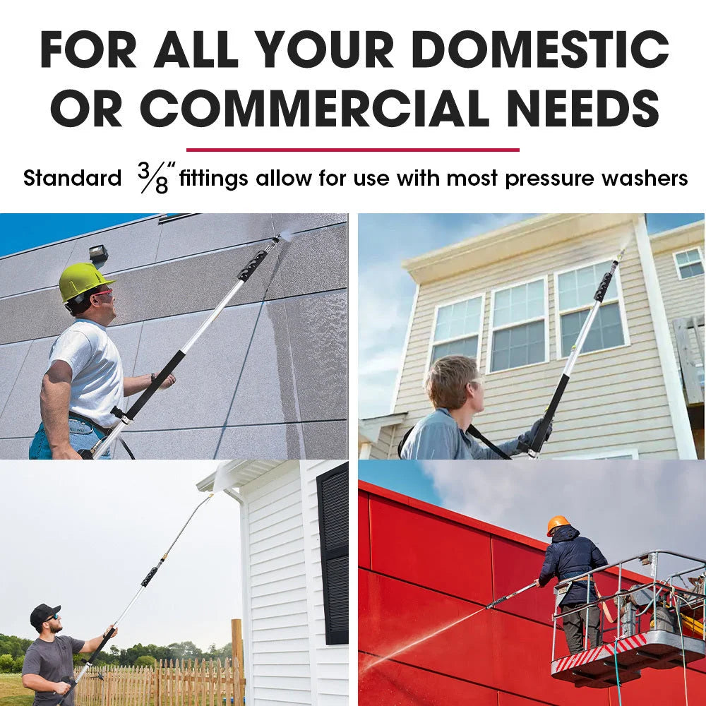 Jet-USA 4000PSI 5.5M Long Telescopic Universal Pressure