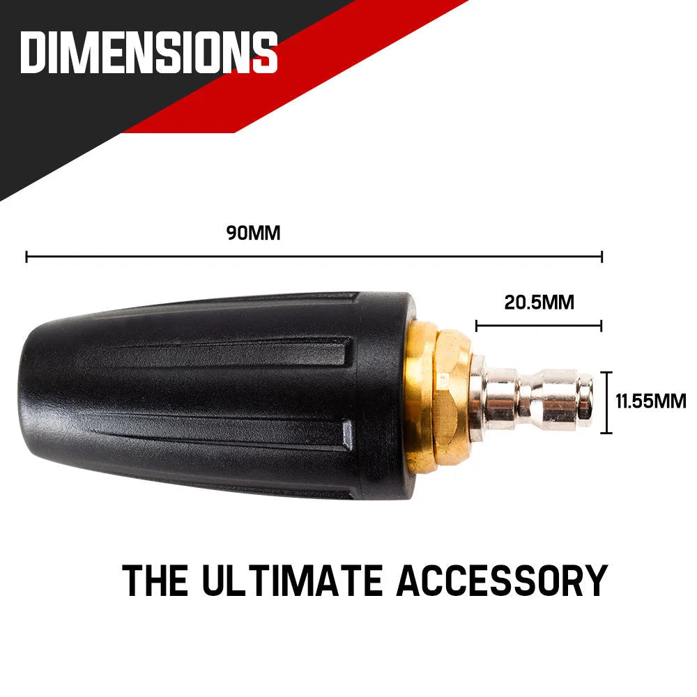 JET-USA 5000PSI Turbo Head Nozzle High Pressure Washer