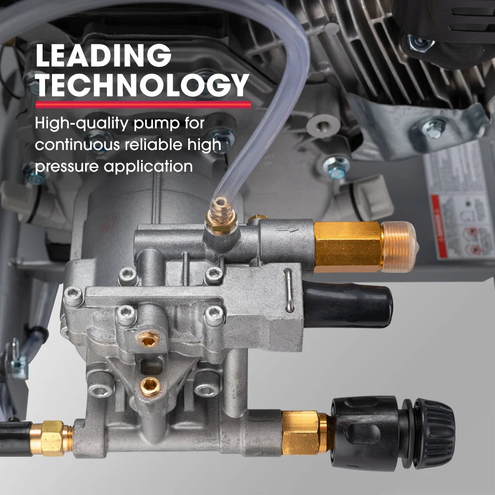 Jet-USA 7HP 4800PSI Petrol High Pressure Washer Gun Water