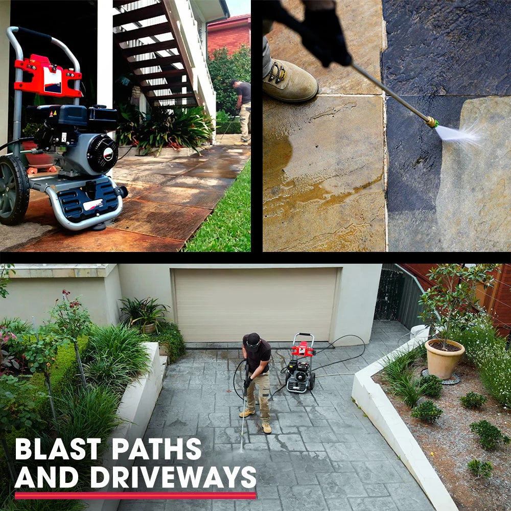 Jet-USA Petrol-Powered High Pressure Cleaner 4800PSI Water