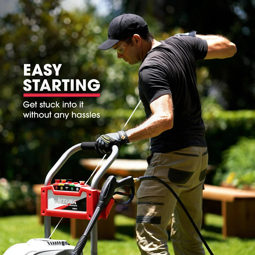 Jet-USA Petrol-Powered High Pressure Cleaner 4800PSI Water