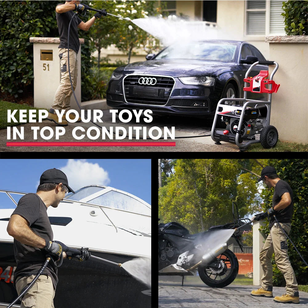 Jet-USA Petrol-Powered High Pressure Cleaner 4800PSI Water