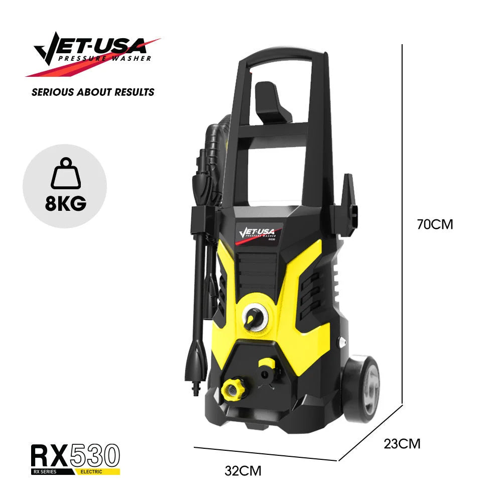 JET-USA RX530 Electric High Pressure Washer 2400PSI 3