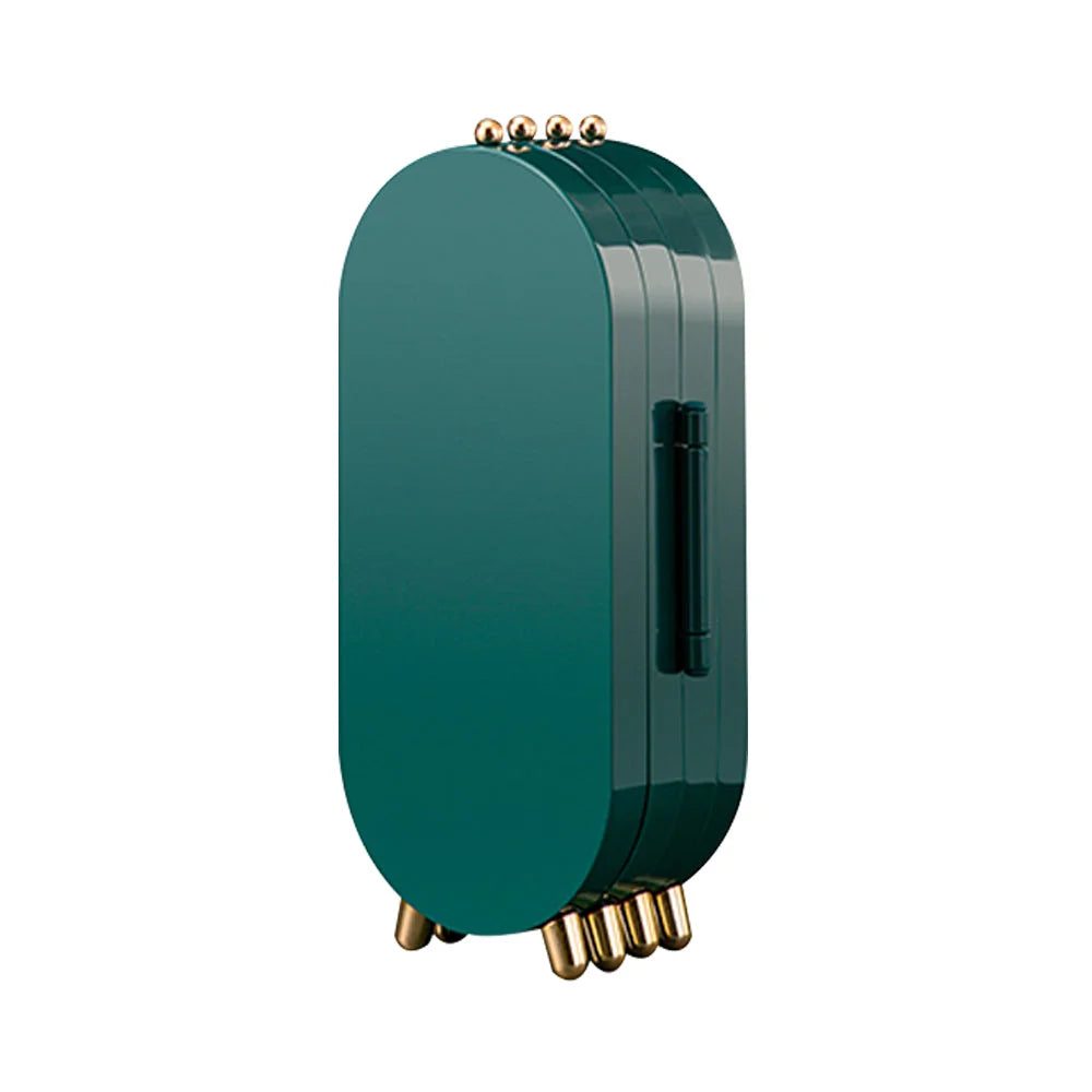 Jewellery Storage Box Earrings Necklace Organizer 4 Doors