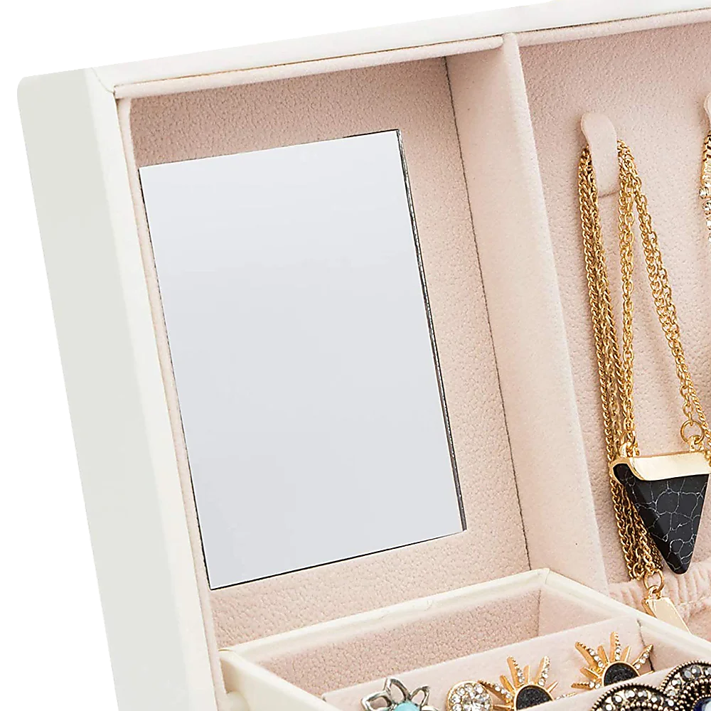 Jewellery Storage Box Girls Rings Necklaces Display