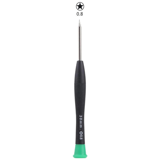 Jf-614 Mobile Phone Repair Tool - 0.8 Five Star Screwdriver Green-1915196542915055617