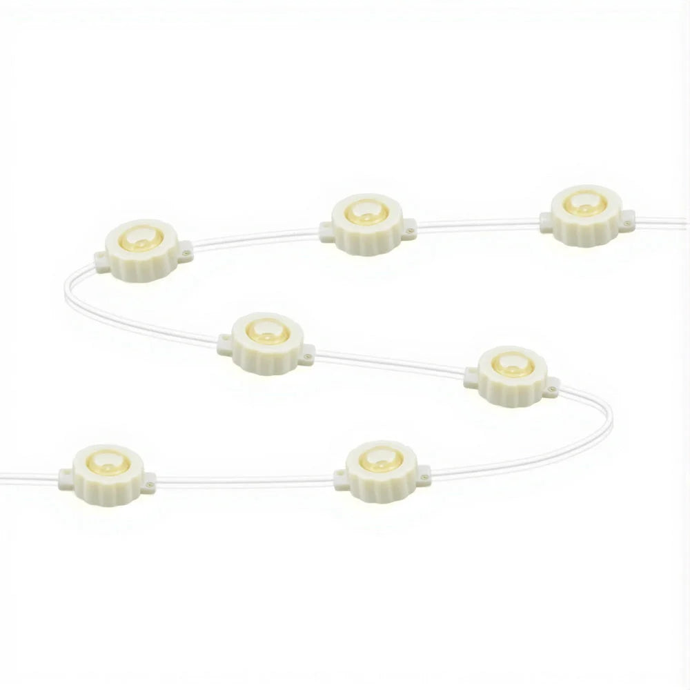 Jingle Jollys 15M Christmas Lights Permanent String Eaves