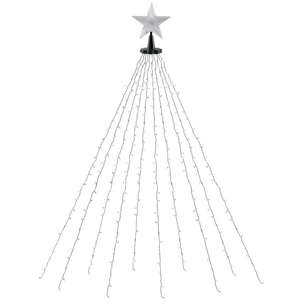 Jingle Jollys 2.5M Christmas Lights Waterfall String Light