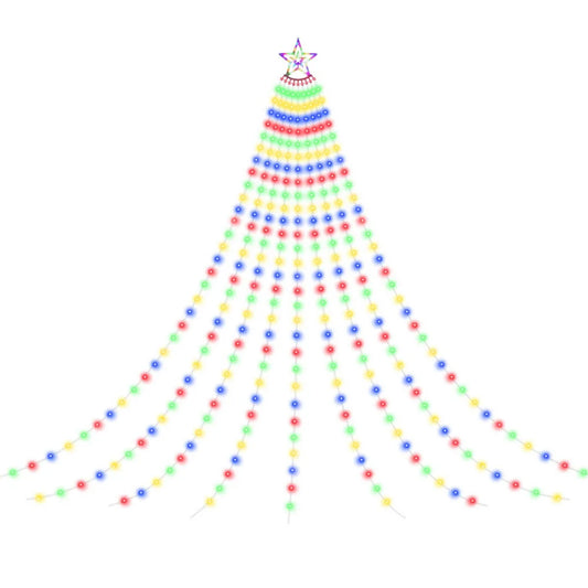 Jingle Jollys 3.8M Christmas Lights Waterfall String Light