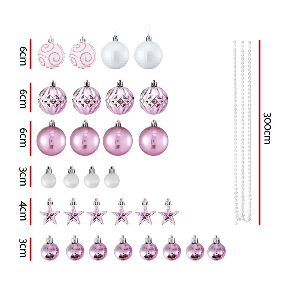Jingle Jollys 33pcs Christmas Tree Decorations Set Baubles