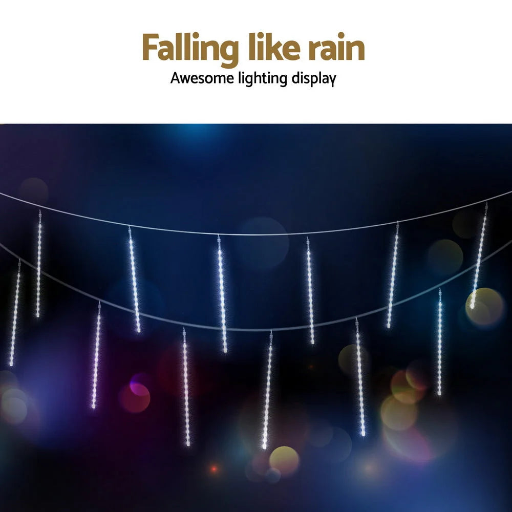 Jingle Jollys 7M Christmas Lights Shower Light 288 LED