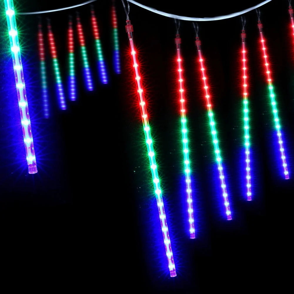 Jingle Jollys 7M Christmas Lights Shower Light 288 LED