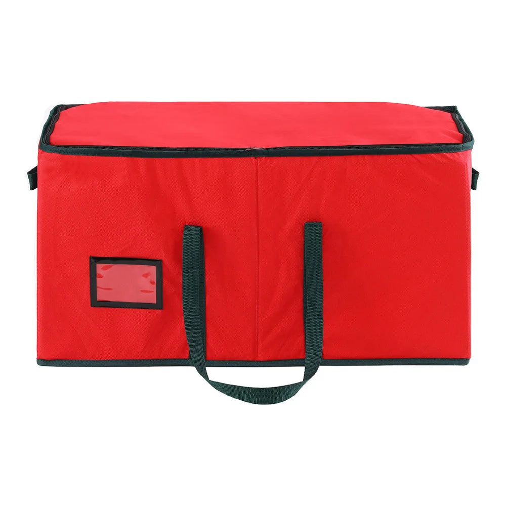 Jingle Jollys Christmas Baubles Storage Box 128 Slots Decor