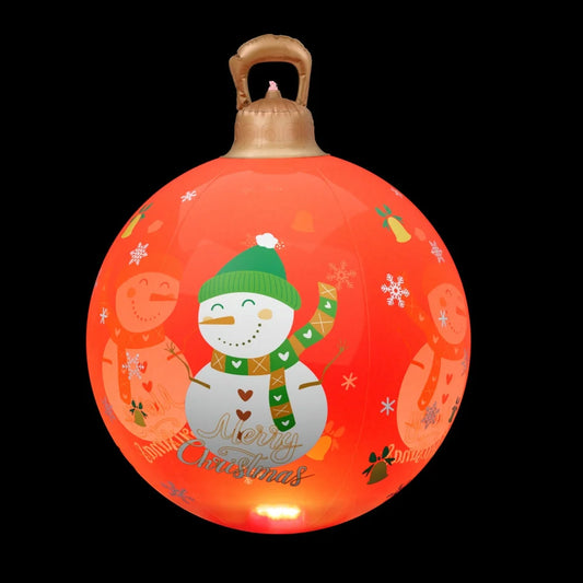 Jingle Jollys Christmas Inflatable Ball 60cm Illuminated