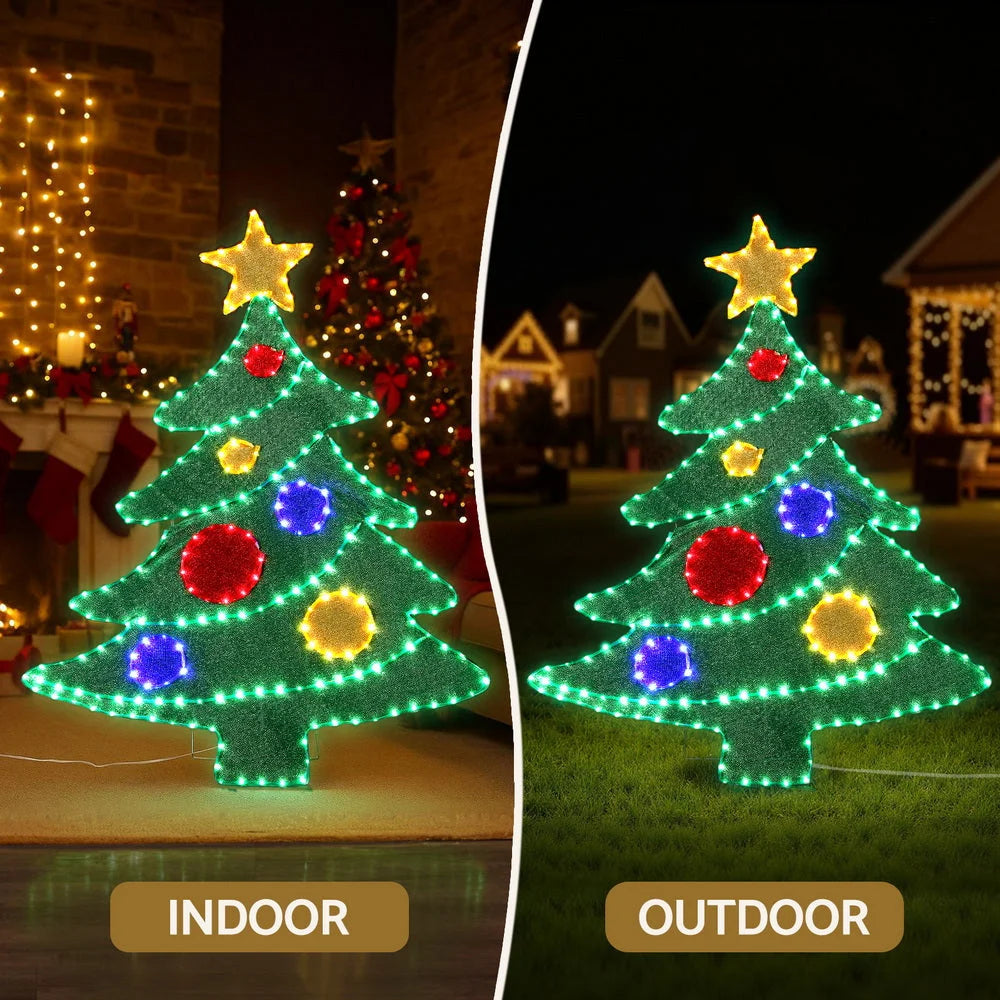 Jingle Jollys Christmas Lights 150cm Motif 220 LED Rope