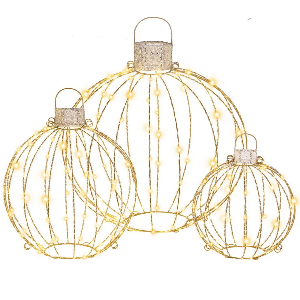 Jingle Jollys Christmas Lights 320 LED Fairy Light 3pcs