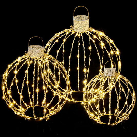 Jingle Jollys Christmas Lights 320 LED Fairy Light 3pcs