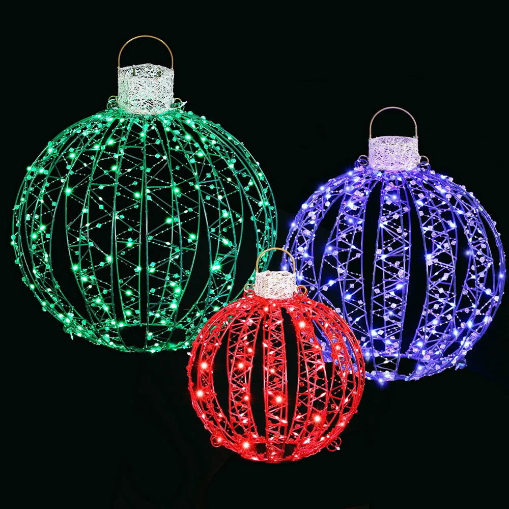Jingle Jollys Christmas Lights 320 LED Fairy Light 3pcs