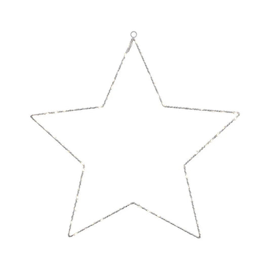 Jingle Jollys Christmas Lights 50cm Star 70 LED Xmas